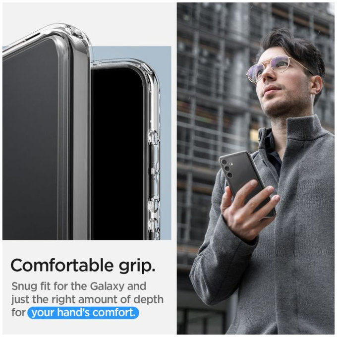 Θήκη Ultra Hybrid για Samsung S24 Plus | Transparent | Crystal Clear | Spigen