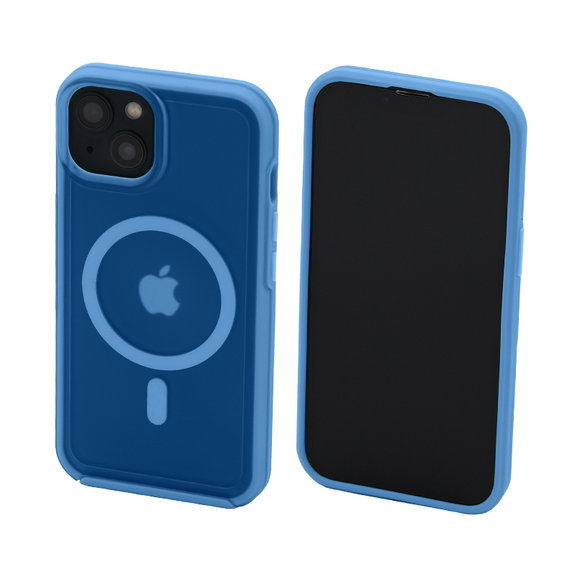 Θήκη Clear με MagSafe για iPhone 14 | Μπλε | Blue | FixPremium