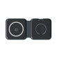 Θήκη MagSafe Duo για iPhone & Apple Watch | Μαύρο | Black | FixPremium