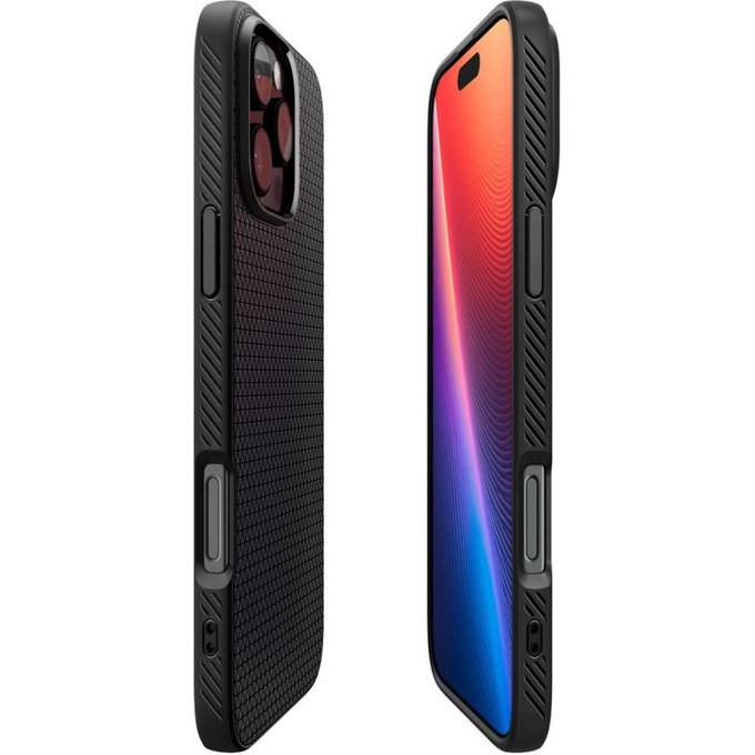 Θήκη Liquid Air για iPhone 16 Pro Max | Matte Black | Spigen