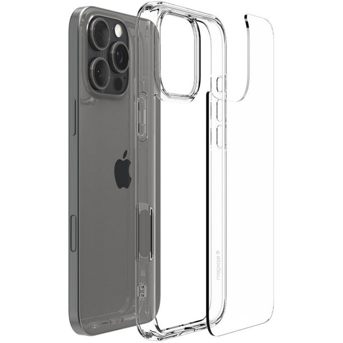Θήκη Ultra Hybrid για iPhone 16 Pro Max | Transparent | Crystal Clear | Spigen