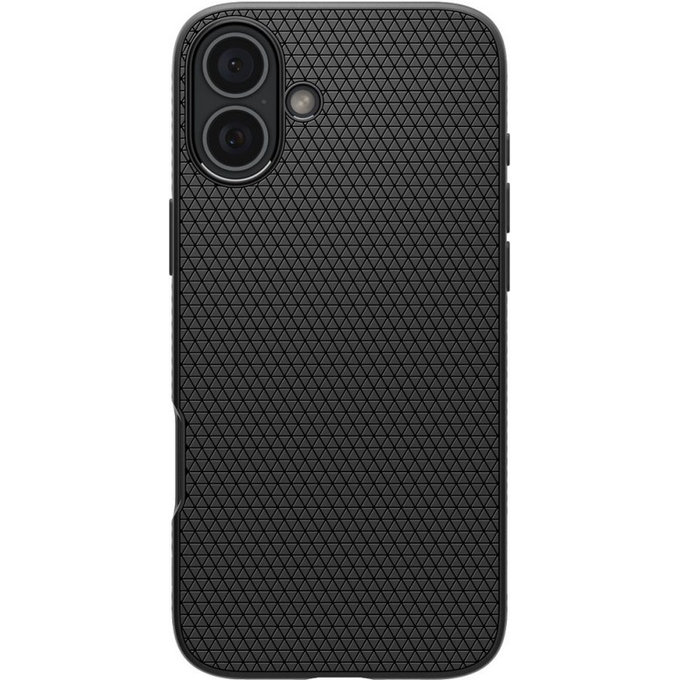Θήκη Liquid Air για iPhone 16 Plus | Matte Black | Spigen