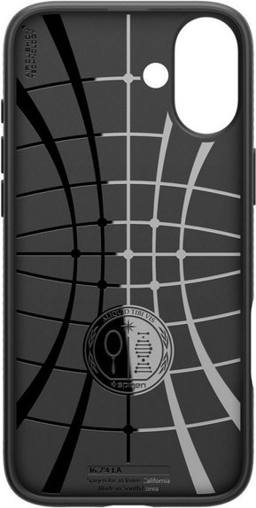 Θήκη Liquid Air για iPhone 16 Plus | Matte Black | Spigen