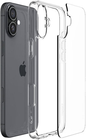 Θήκη Ultra Hybrid για iPhone 16 Plus | Transparent | Crystal Clear | Spigen