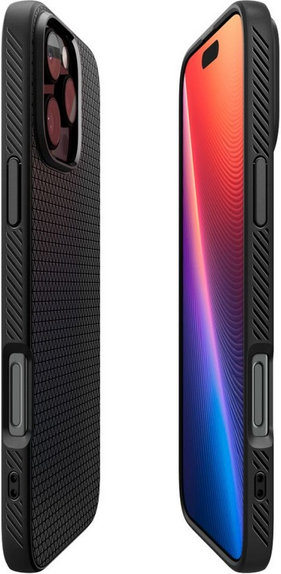 Θήκη Liquid Air για iPhone 16 Pro | Matte Black | Spigen