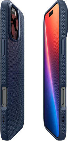 Θήκη Liquid Air για iPhone 16 Pro | Navy Blue | Spigen