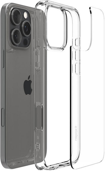 Θήκη Ultra Hybrid για iPhone 16 Pro | Transparent | Crystal Clear | Spigen
