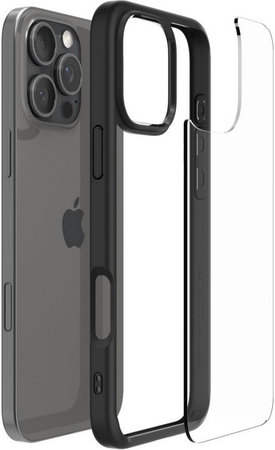 Θήκη Ultra Hybrid για iPhone 16 Pro | Matte Black | Spigen
