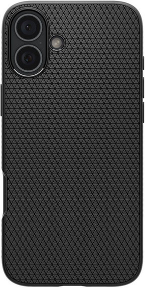 Θήκη Liquid Air για iPhone 16 | Matte Black | Spigen