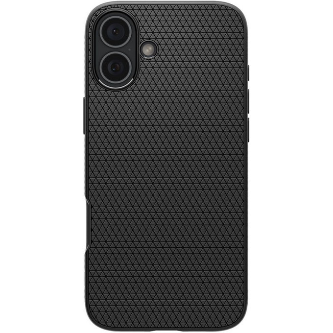 Θήκη Liquid Air για iPhone 16 | Matte Black | Spigen