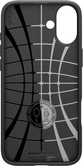 Θήκη Liquid Air για iPhone 16 | Matte Black | Spigen