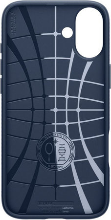 Θήκη Liquid Air για iPhone 16 | Navy Blue | Spigen