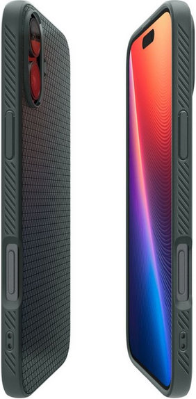 Θήκη Liquid Air για iPhone 16 | Abyss Green | Spigen