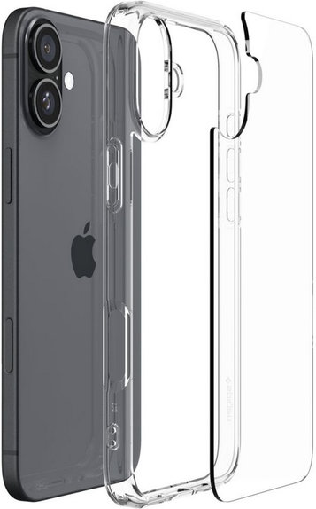 Θήκη Ultra Hybrid για iPhone 16 | Transparent | Crystal Clear | Spigen