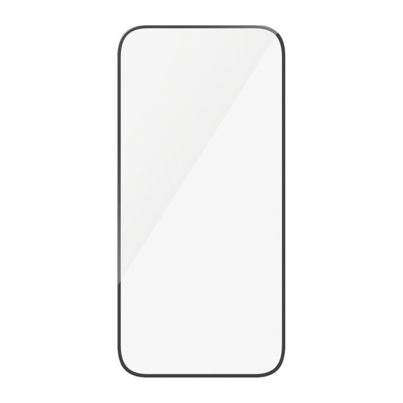 Προστατευτικό γυαλί UWF με εφαρμογέα για iPhone 16 Plus/15 Plus, Μαύρο, PanzerGlass