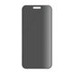 Σκληρυμένο γυαλί UWF Privacy με εφαρμογέα για iPhone 16/15, Μαύρο, PanzerGlass