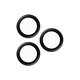 Θήκη Camera Lens Protector Hoops για iPhone 16 Pro και 16 Pro Max | Μαύρο | Black | PanzerGlass