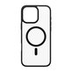 Θήκη HardCase με MagSafe για iPhone 16 Pro Max, Μαύρο, PanzerGlass