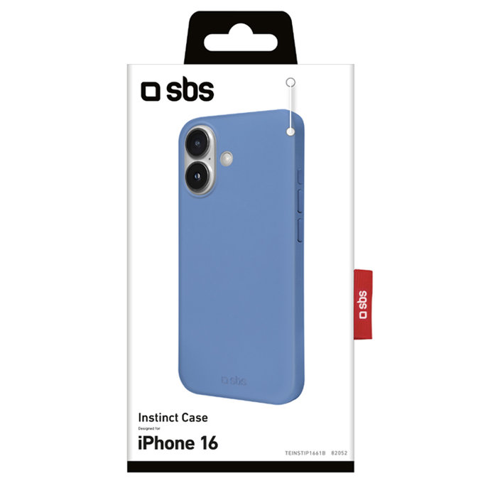 Θήκη Instinct για iPhone 16 | Μπλε | Blue | SBS