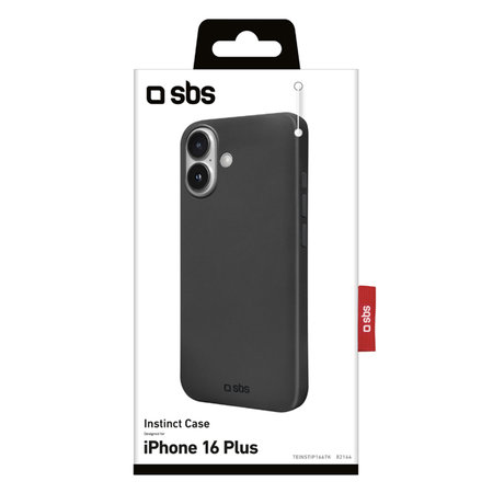 Θήκες Instinct για iPhone 16 Plus | Μαύρο | Black | SBS