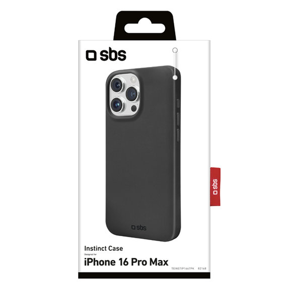 Θήκες Instinct για iPhone 16 Pro Max | Μαύρο | Black | SBS
