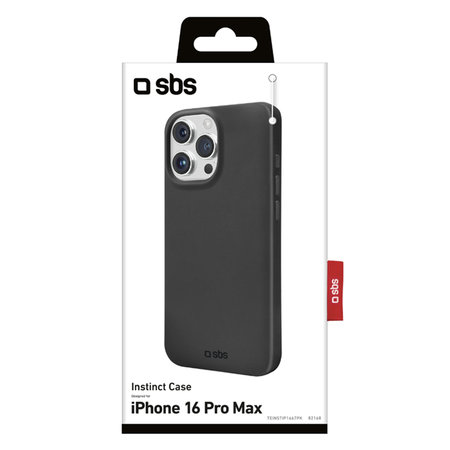 Θήκες Instinct για iPhone 16 Pro Max | Μαύρο | Black | SBS