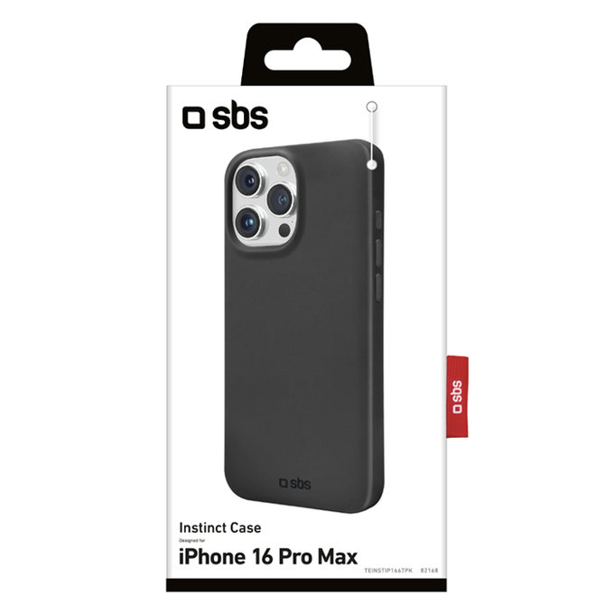 Θήκες Instinct για iPhone 16 Pro Max | Μαύρο | Black | SBS