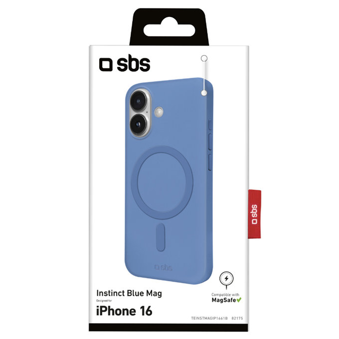 Θήκη Instinct Mag με MagSafe για iPhone 16 | Μπλε | Blue | SBS