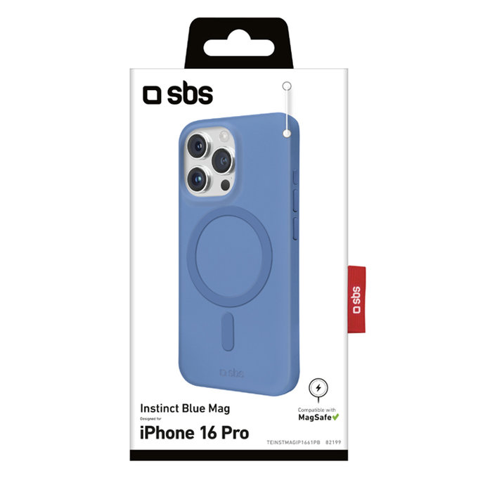 Θήκη Instinct Mag με MagSafe για iPhone 16 Pro | Μπλε | Blue | SBS