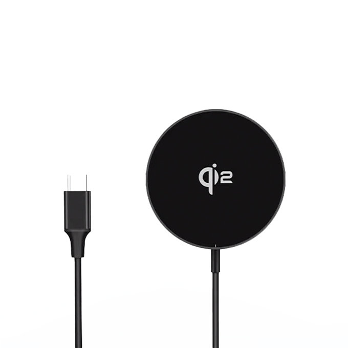 Θήκη MagSafe Charger με Qi2 | Μαύρο | Black | FixPremium