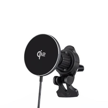 Θήκη MagSafe Car Charger με Qi2 | Μαύρο | Black | FixPremium