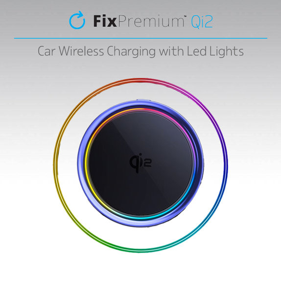 Θήκη MagSafe Car Charger Mini με Qi2 | Μαύρο | Black | FixPremium