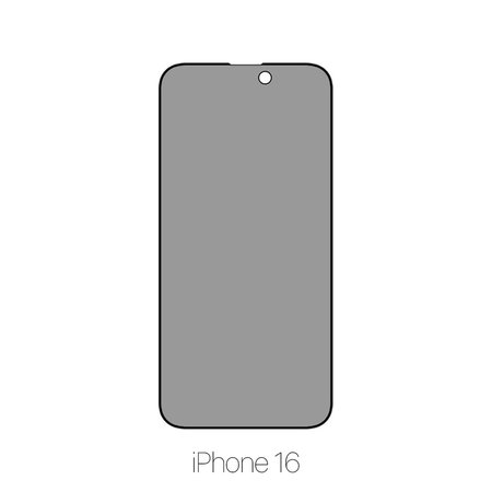Προστατευτικό Γυαλί Privacy Anti-Spy για iPhone 16 | FixPremium