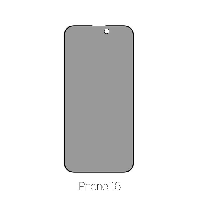 Προστατευτικό Γυαλί Privacy Anti-Spy για iPhone 16 | FixPremium