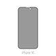Προστατευτικό Γυαλί Privacy Anti-Spy για iPhone 16 | FixPremium