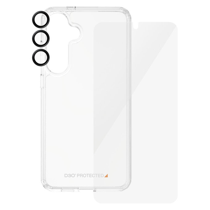 Bundle Hoops + Σκληρυμένο γυαλί UWF + Hard Case D3O για Samsung Galaxy S24+, PanzerGlass