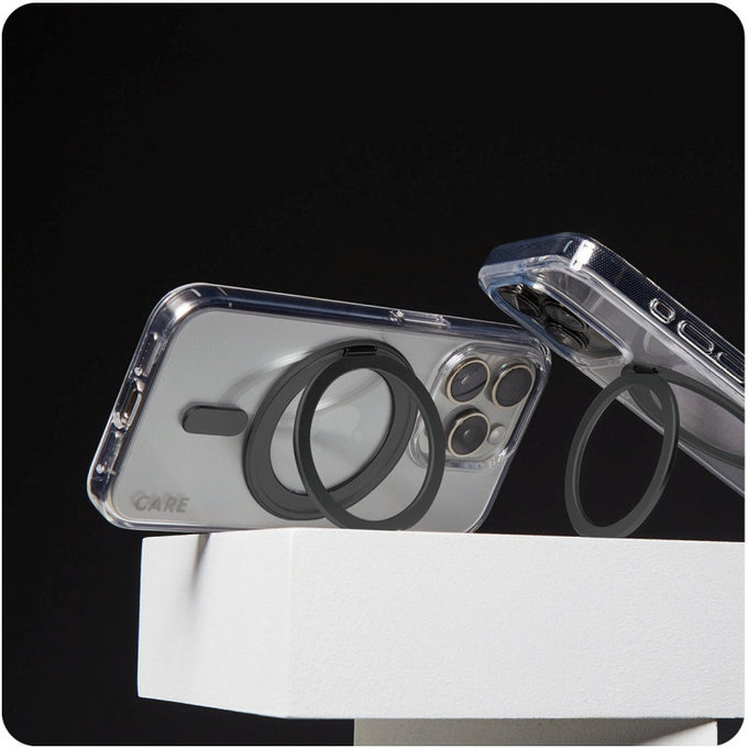 Θήκη Kickstand με MagSafe για iPhone 16 Pro, Μαύρο, CARE