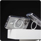 Θήκη Kickstand με MagSafe για iPhone 16, Ασημί, CARE