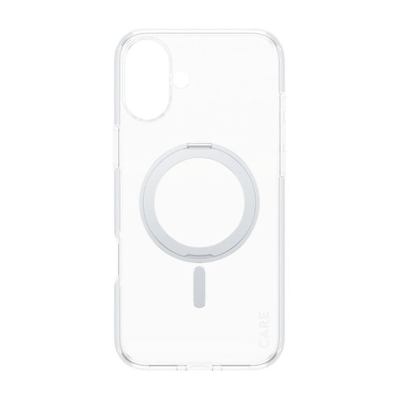 Θήκη Kickstand με MagSafe για iPhone 16 Plus, Ασημί, CARE