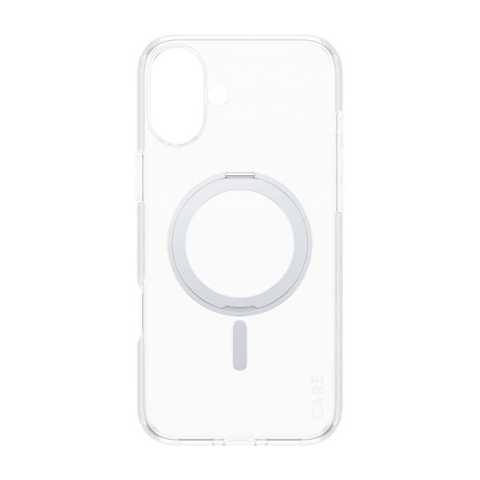 Θήκη Kickstand με MagSafe για iPhone 16 Plus, Ασημί, CARE
