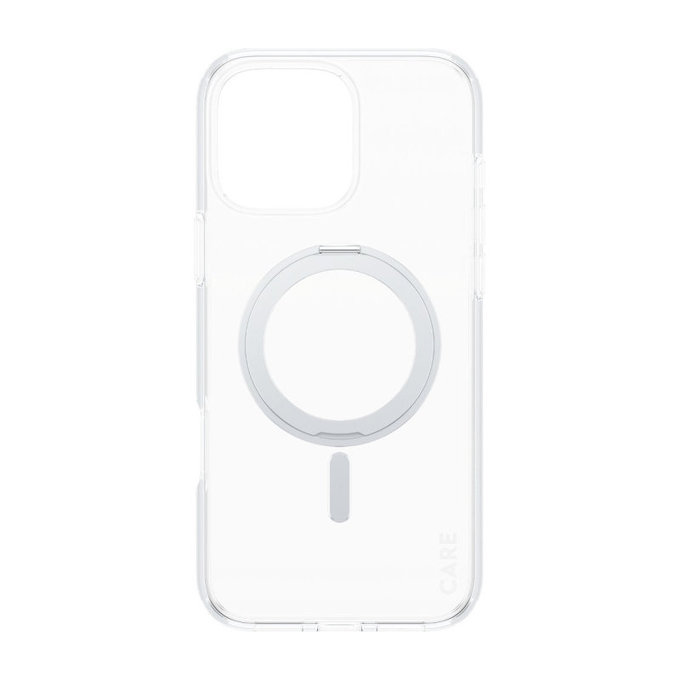Θήκη Kickstand με MagSafe για iPhone 16 Pro Max, Ασημί, CARE