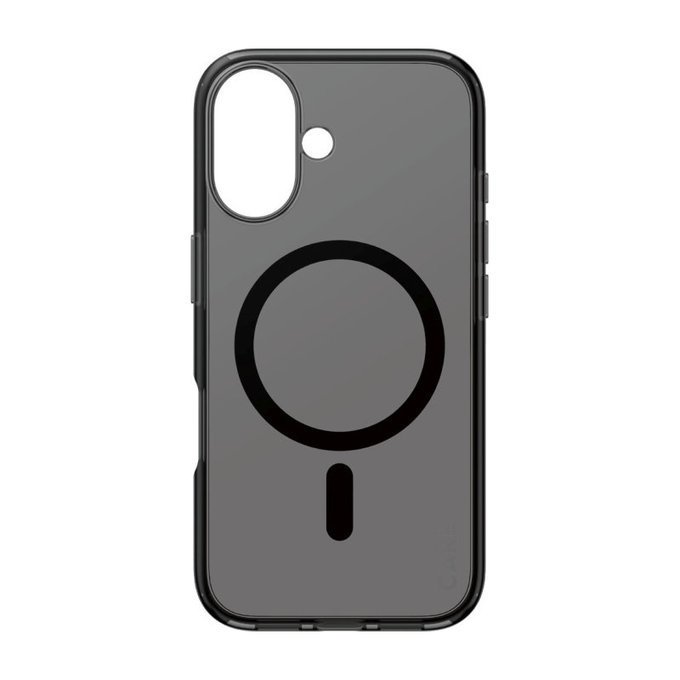 Θήκη Smokey με MagSafe για iPhone 16, Μαύρο, CARE