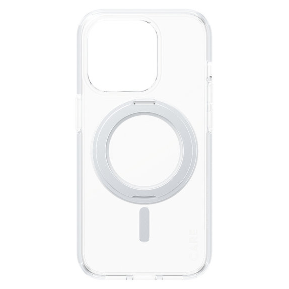Θήκη Kickstand με MagSAFE by PanzerGlass για iPhone 15 Pro, Ασημί, PanzerGlass