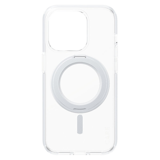 Θήκη Kickstand με MagSAFE by PanzerGlass για iPhone 15 Pro, Ασημί, PanzerGlass