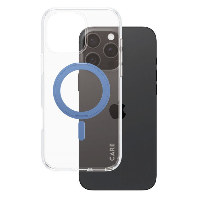 Θήκη Kickstand με MagSafe για iPhone 16 Pro Max, Μπλε, CARE