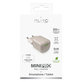 Αντάπτορας Φόρτισης MiniPro USB-C GaN 20W | Sandshell | PURO