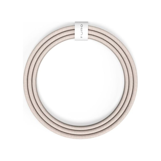 Καλώδιο USB-C / USB-C, 60W, Fabrik FABK4 (1.5m), Αμμώδης Κέλυφος | Sandshell | PURO