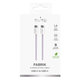 Καλώδιο USB-C / USB-C, 60W, Fabrik FABK4 (1.5m), Κοραλλιογενές | Coraltastic | PURO