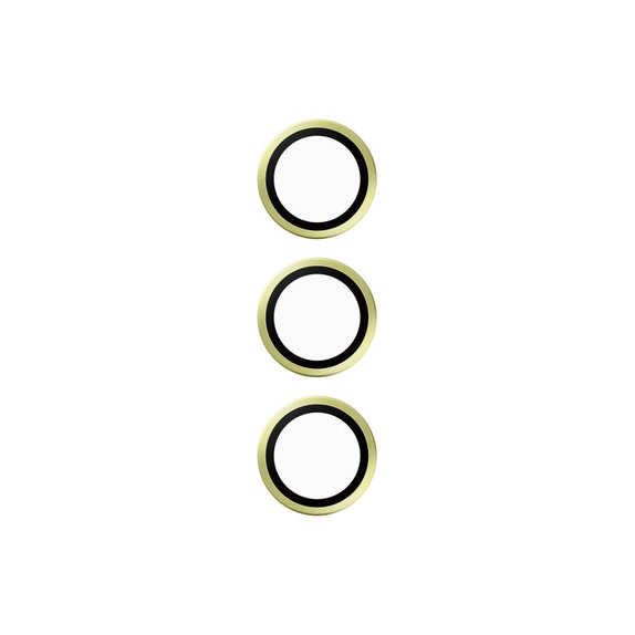 Προστατευτικό φακού κάμερας Hoops για Samsung A25 5G, Κίτρινο, PanzerGlass