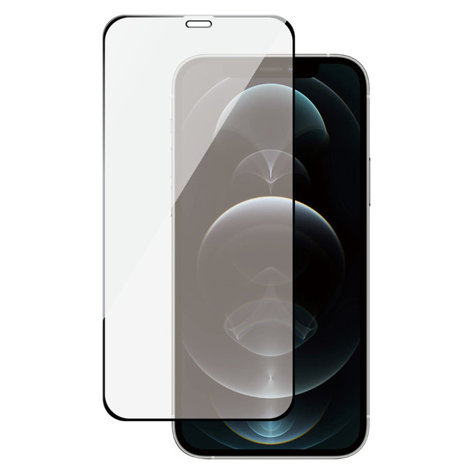 Σκληρυμένο γυαλί Case Friendly για iPhone 12 Pro/12, Μαύρο, SAFE by PanzerGlass